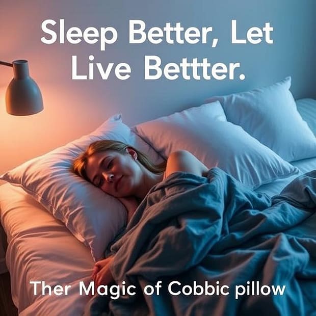 Sleep Better, Live Better – The Magic of Cobio Pillow